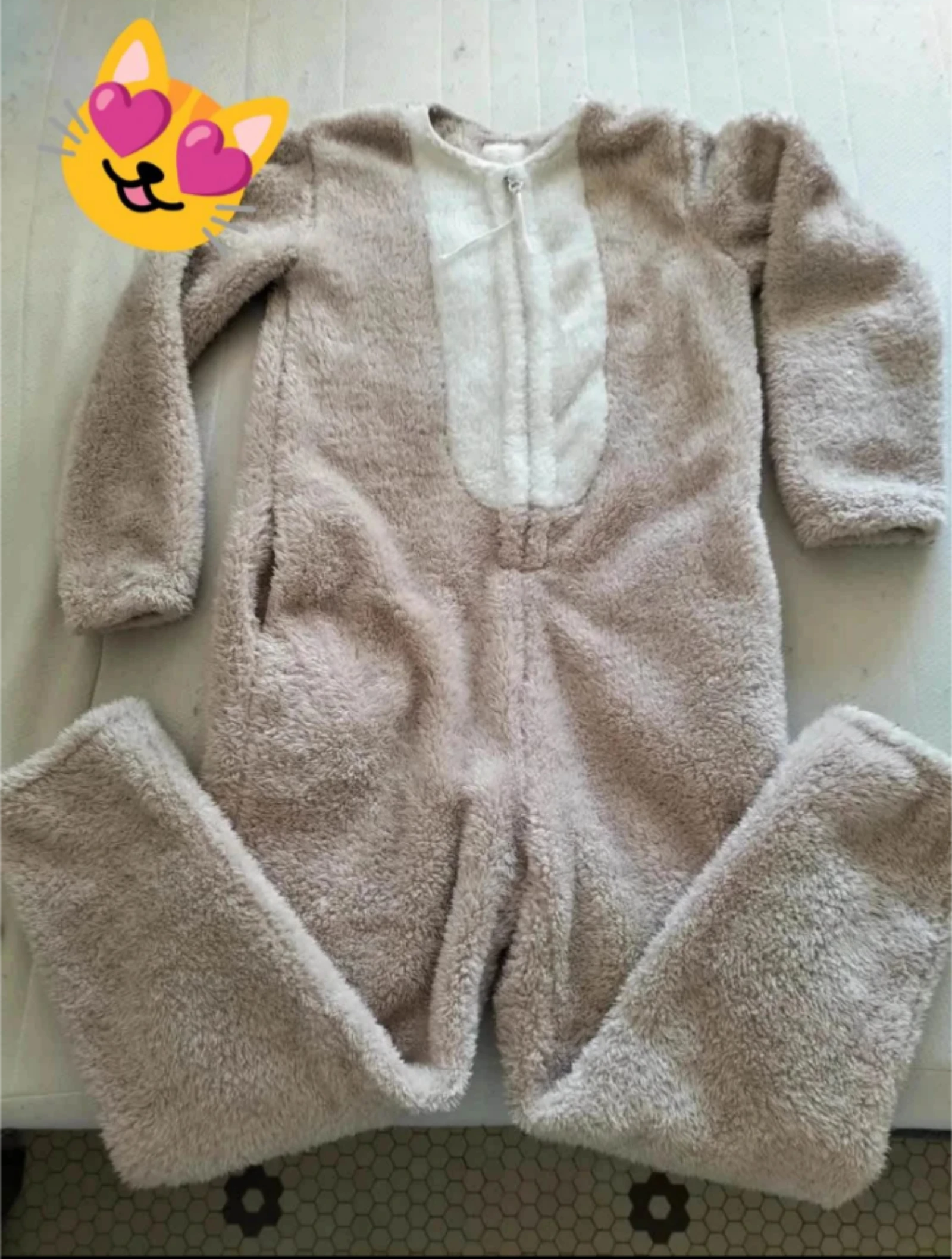 Sur pyjama beige Etam XS